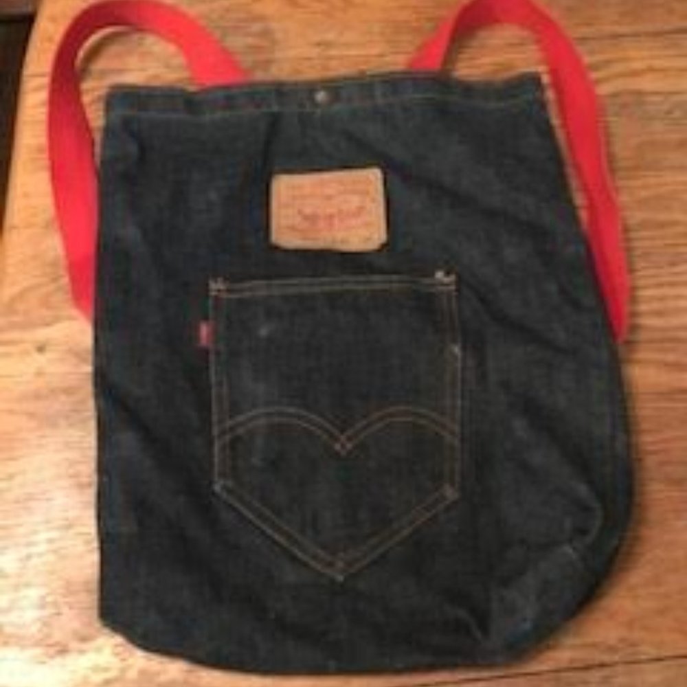 Vintage Levi 501 Denim backpack